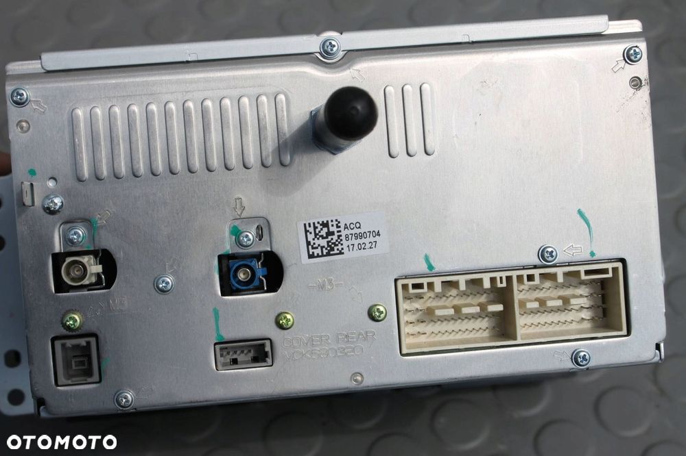 radio nawigacja gps wyświetlacz ekran kia optima iv 15-20 - 8