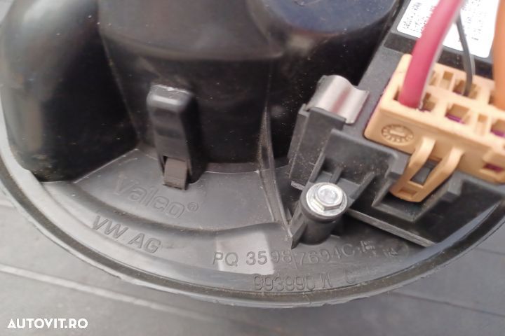 Ventilator aeroterma 3C0907521B 3C0907521B Volkswagen VW Golf 5 [2003 - 5