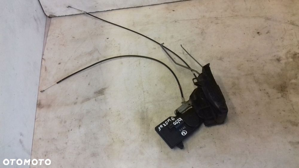 ZAMEK DRZWI LEWY PRZÓD PRZEDNI 6PIN2PIN MAZDA 6 GG GY 02- - 11