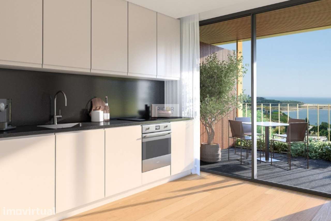 Apartamento T2 com varanda em construção - Grande imagem: 2/6