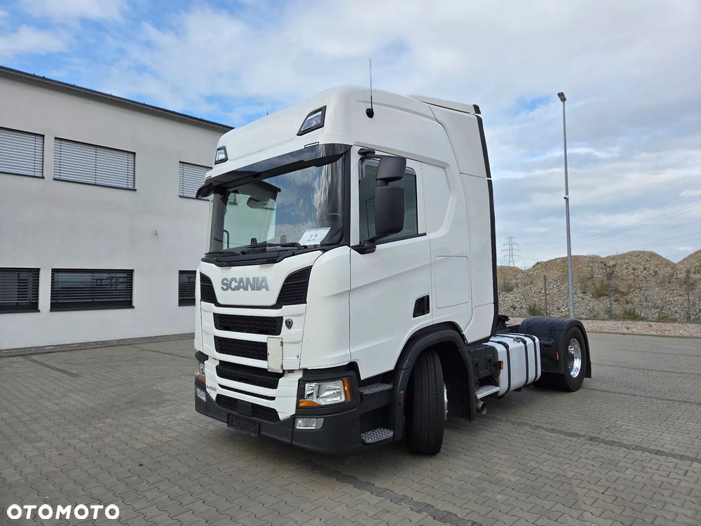 Scania R450/ 4 PODUSZKI TYŁ/ KLIMA POSTOJOWA/ ALUFELGI/ NAVI/ SERWIS NIEMCY - 1