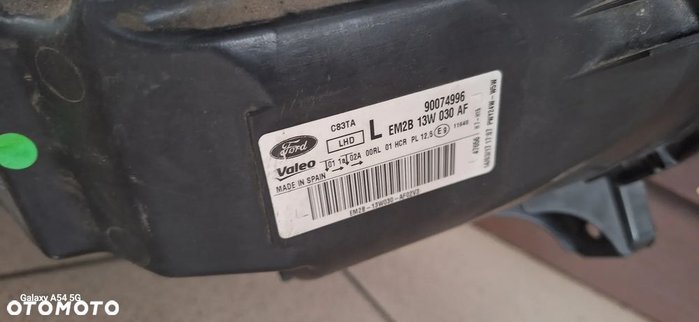 Ford S-Max Reflektor Lampa Przód Przednia Lewa 90074996 - 15