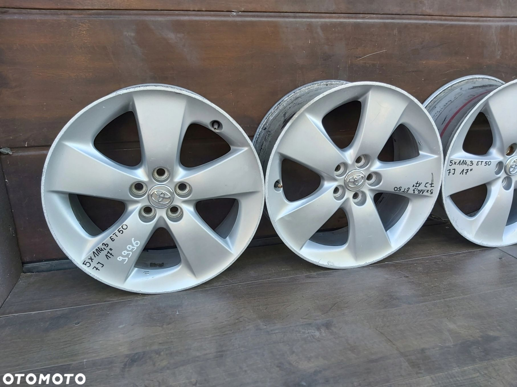 ALUFELGI 17 5 x 100 Toyota Prius Avensis T25 Celica - 2