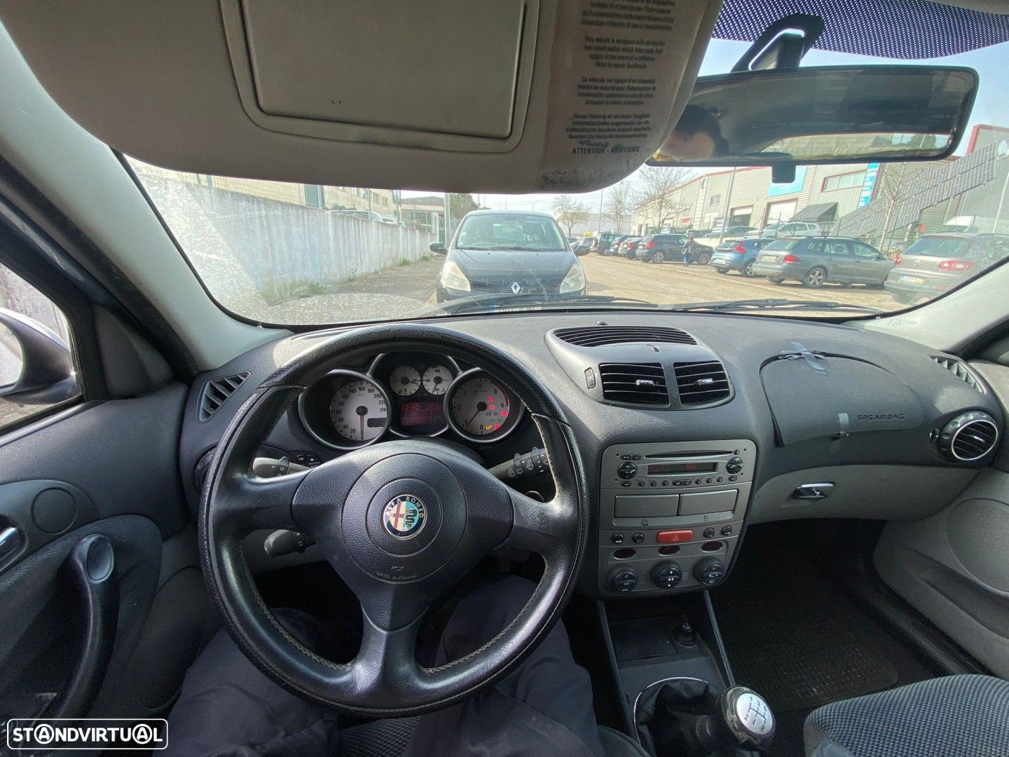 Alfa Romeo 147 1.9 JTD de 2002 disponível para peças BOTOES VIDROS CONDUTOR VEND... - 7