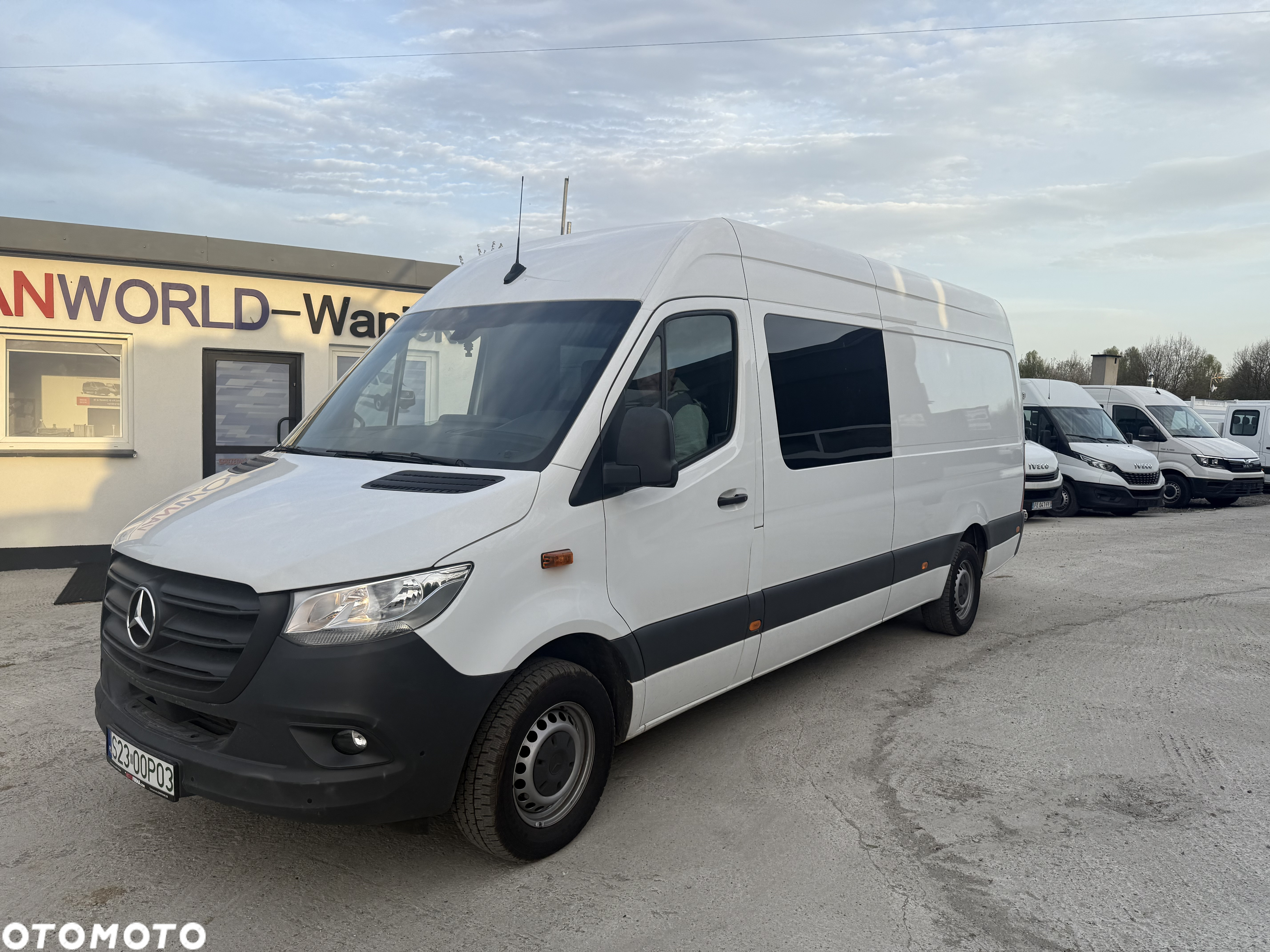 Mercedes-Benz SPRINTER  BRYGADÓWKA 7 OSOB FULL POCJA KAMERY 360 - 2