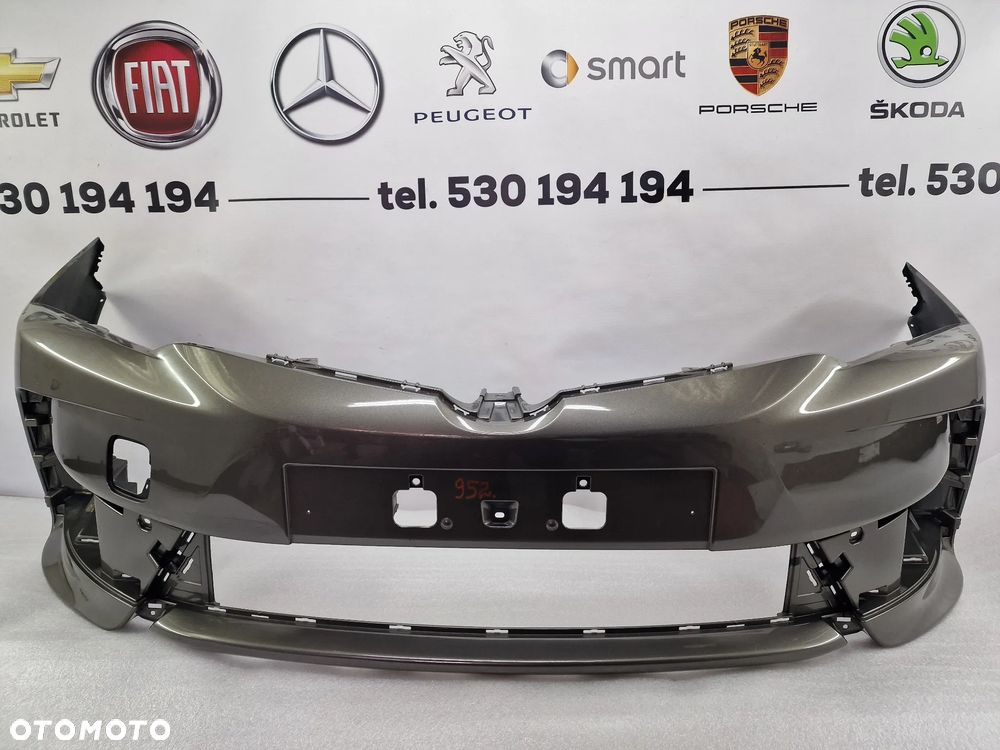 TOYOTA COROLLA E15 LIFT / E16 16- ZDERZAK PRZEDNI PRZÓD , KOLOR BEŻOWO - BRĄZOWY , NR 52119-02F30 , NR AUKCJI NZ952 - 1