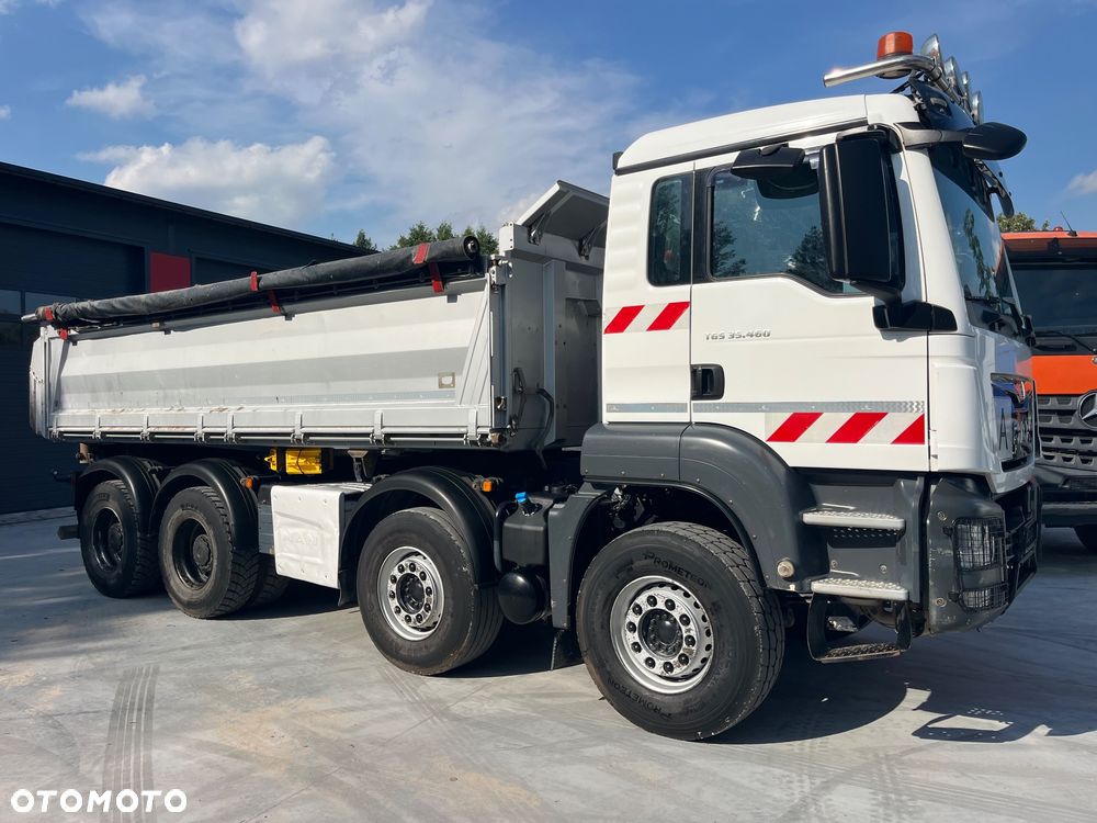 MAN Tgs 8x4 Hydroburta Model 35.460 Meiller Kipper Rok 2017 Doinwestowany Manual Import Niemcy (8x6 8x8 8x2 nie 6x6) Arocs Scania - 5