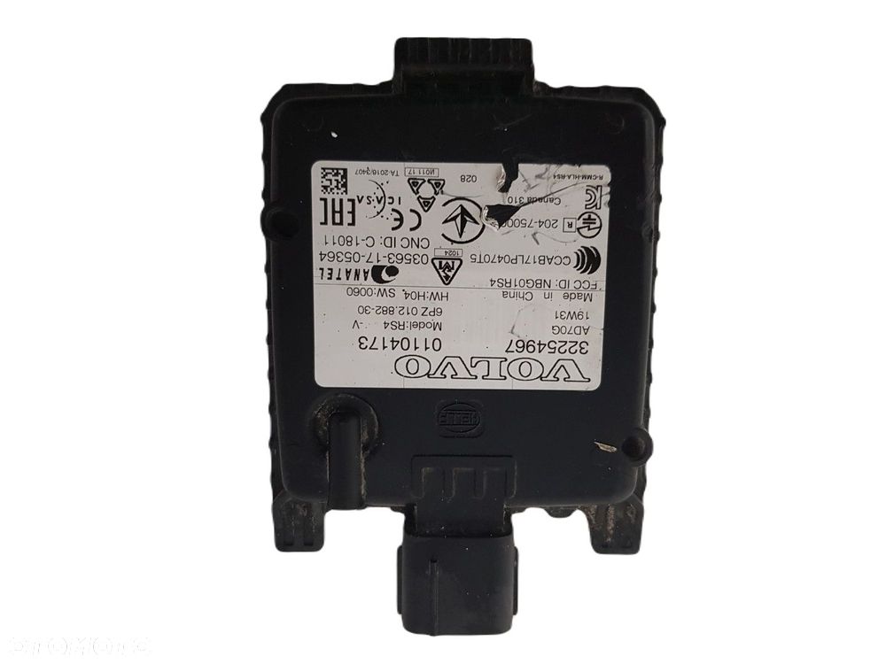 RADAR SENSOR CZUJNIK MARTWEGO POLA VOLVO 32340780 32254967 - 1