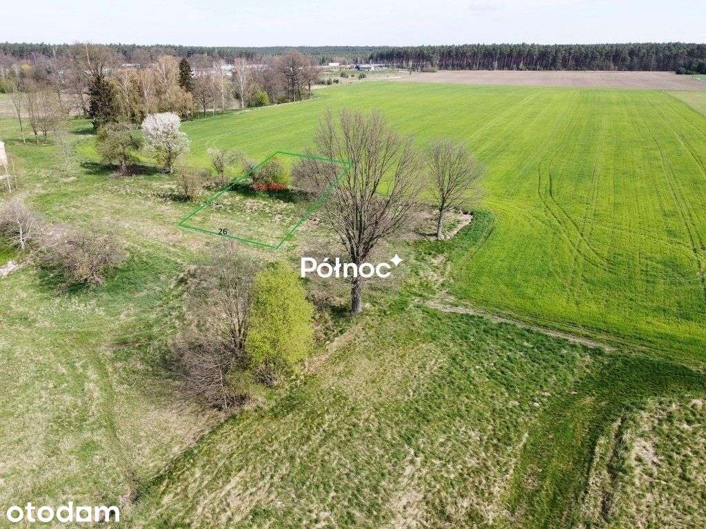 1 014 m², działka na sprzedaż - Kraśnik Dolny, bolesławiecki ...