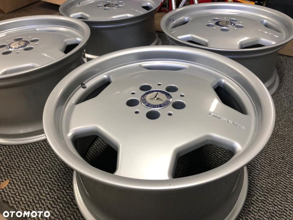 AMG Monoblock II Aero II 18” 8J ET31 / 9J ET35 – ORYGINAŁ – W124 500E R129 W126 – 2104010202 - 3