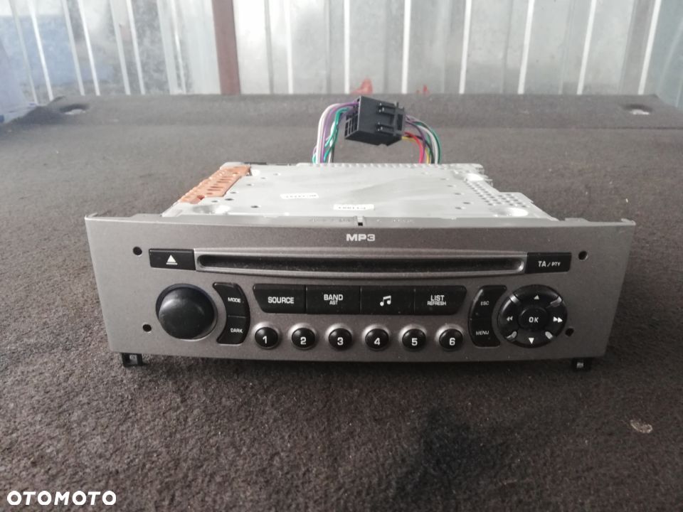 Radio CD MP3 fabryczne Peugeot 308 - 1