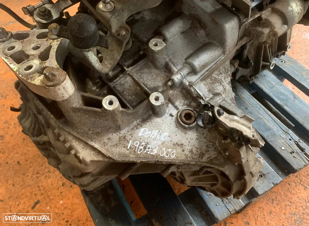 Caixa de Velocidades Fiat Doblo/Bravo/Alfa Romeo Mito/Fiat Punto Evo1.6 Ref: 198A3000 - 2