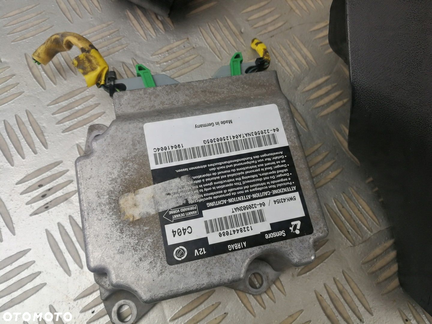 airbag poduszka powietrzna kierowcy moduł airbag pasy FIAT DUCATO II 2 LIFT - 8