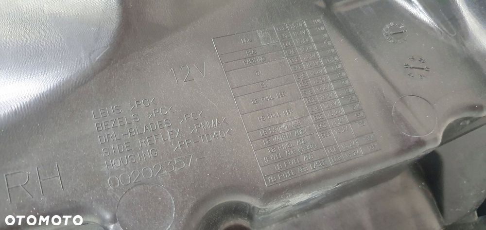 lampa prawa przód range rover sport ii lift l494 laser high+ plus 00202346 - 9