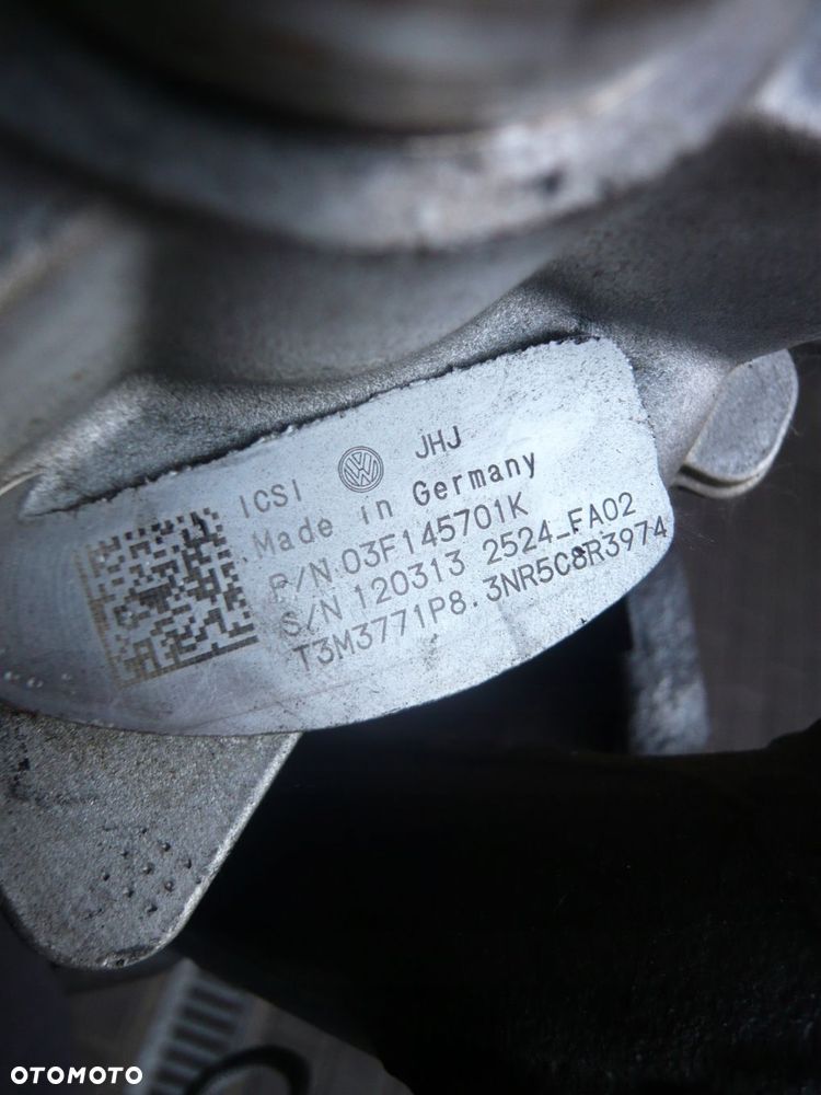 turbosprężarka turbo 03f145701k vw audi seat skoda - 4