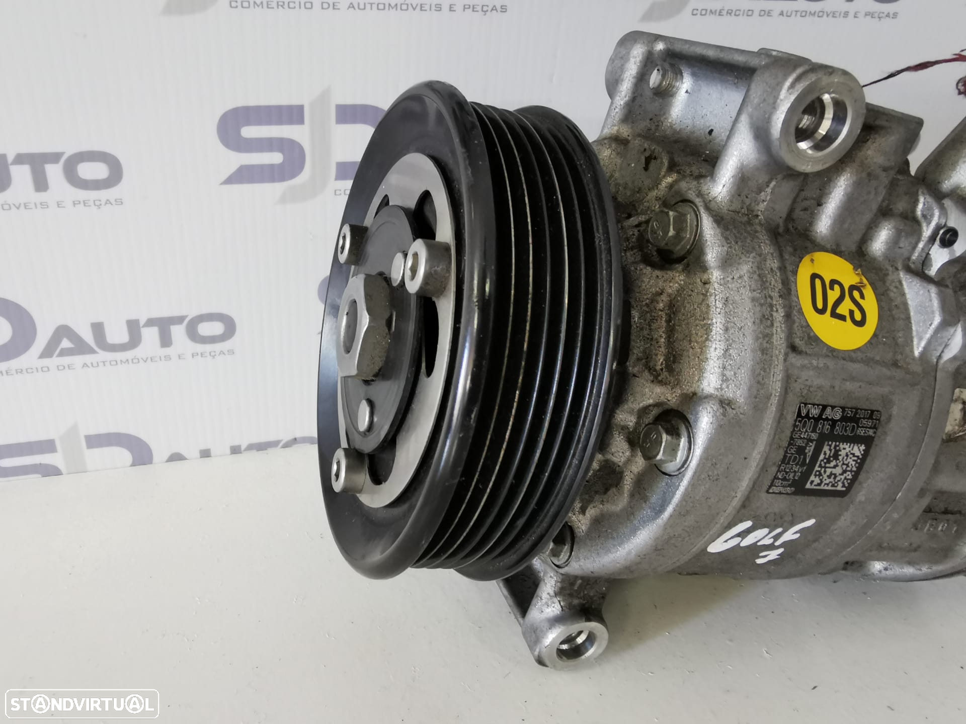 Compressor Ar Condicionado A/C - VW Golf VII / Seat Leon / Audi A3 - 2