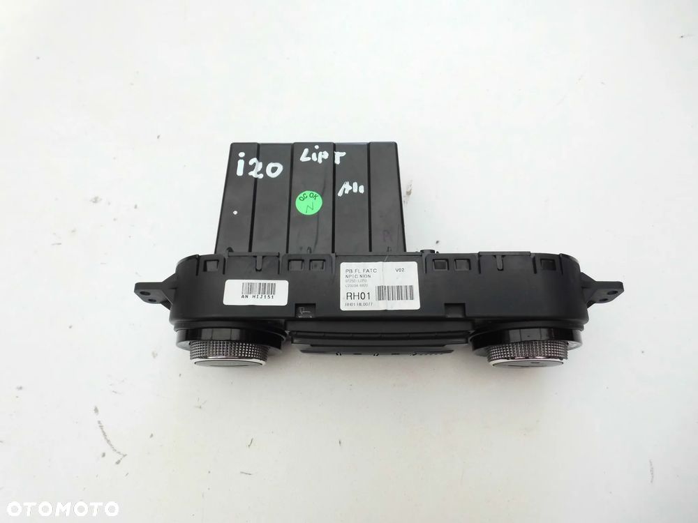 PANEL KLIMATYZACJI HYUNDAI I20 LIFT 2012-2014r. ORYGINAŁ - 5