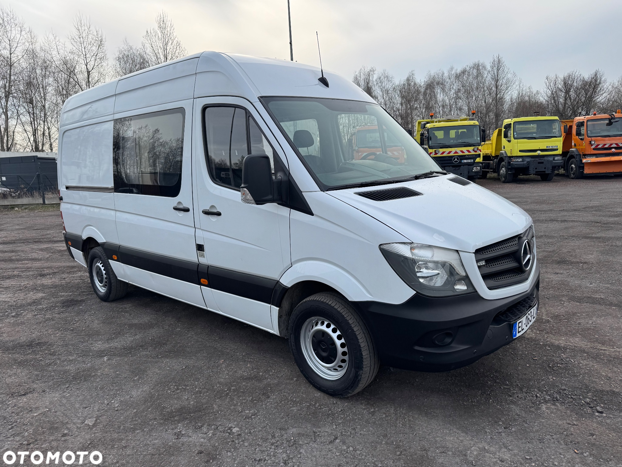 Mercedes-Benz Sprinter 2017r. Brygadówka Klima NAVI 2 x Parktronic Przetwornica 230V Belka Sygnalizacyjna Kamera LIFT - 14