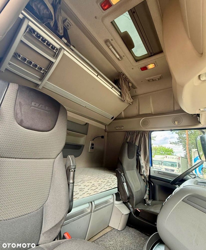 DAF XF460 SUPER SPACE CAB AUTOMAT SPOJLERY KLIMA 2xALUTANK 930000km WEBASTO LOW DECK MEGA EURO 6 2015 ŁADNY - 11