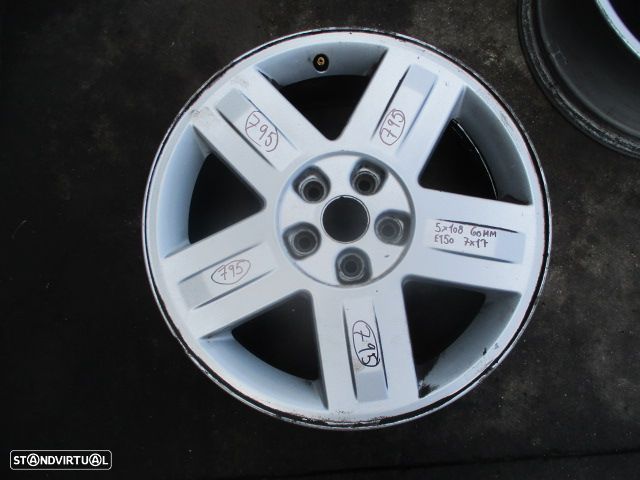 Jogo De Jantes 8200103222D RENAULT ESPACE ET 50 7X17 5X108 60 MM - 1