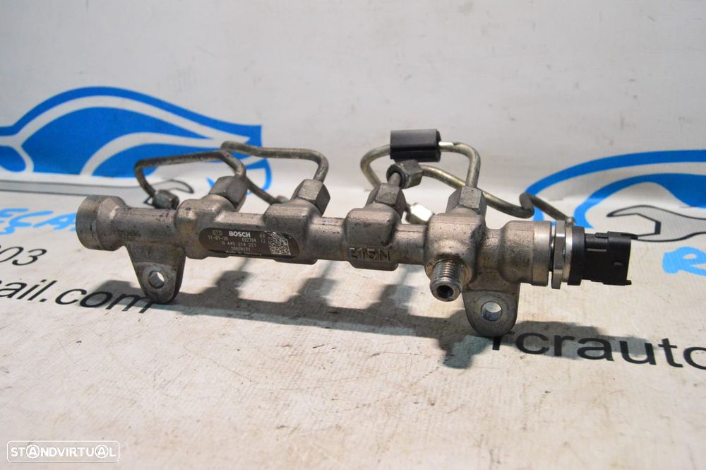 REGUA INJETOR INJETORES INJECTOR INJECTORES BOSCH OPEL GM55576177 55576177 0445214221 OPEL INSIGNIA A G09 SPORT TOURER 2.0 CDTI 16V 160CV A20DTH - 8