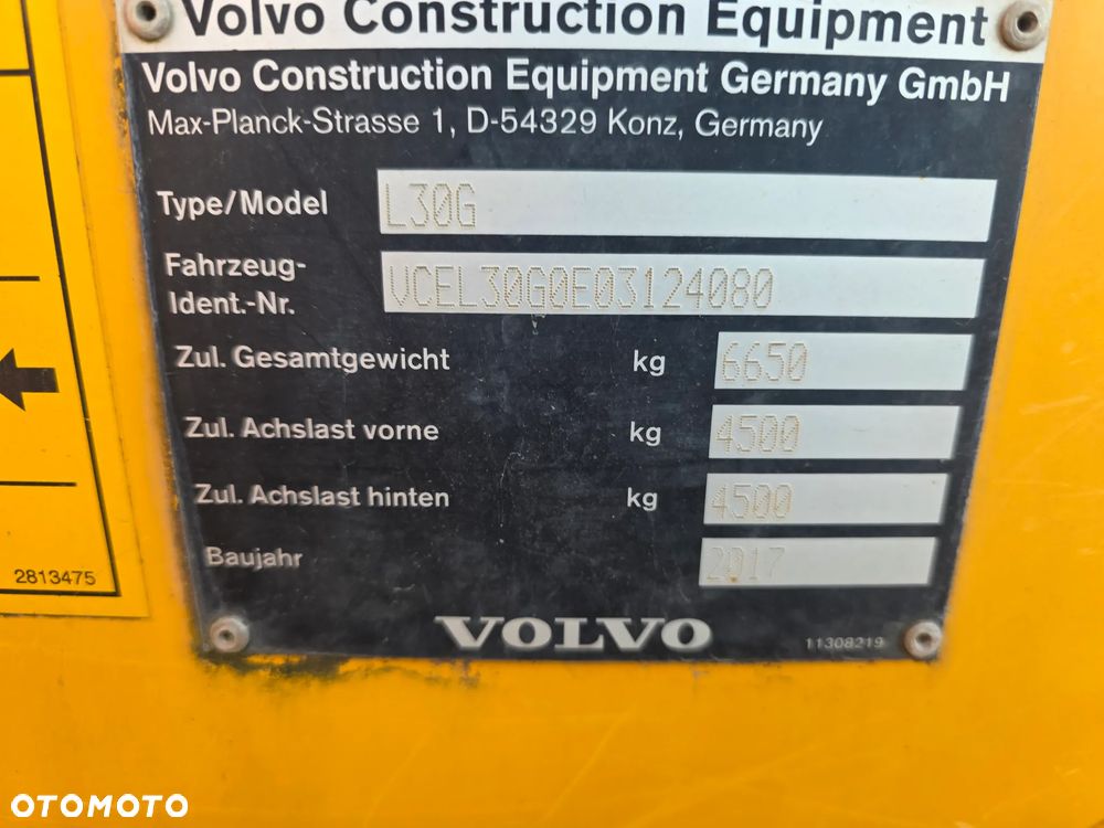 Volvo L30G Krokodyl Widly z Niemiec Cat Liebherr Atlas - 13