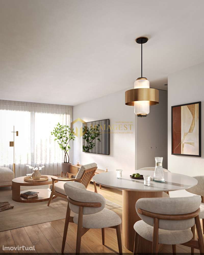 Apartamento T3 no Edifício Rasa 503 em Mafamude - Grande imagem: 5/19