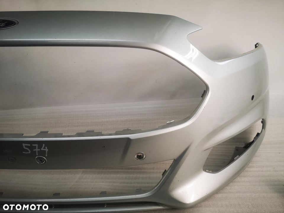 FORD MONDEO MK5 NA 6 X PDC , SREBRNY ZDERZAK PRZEDNI PRZÓD NR AUKCJI NZ574 - 10