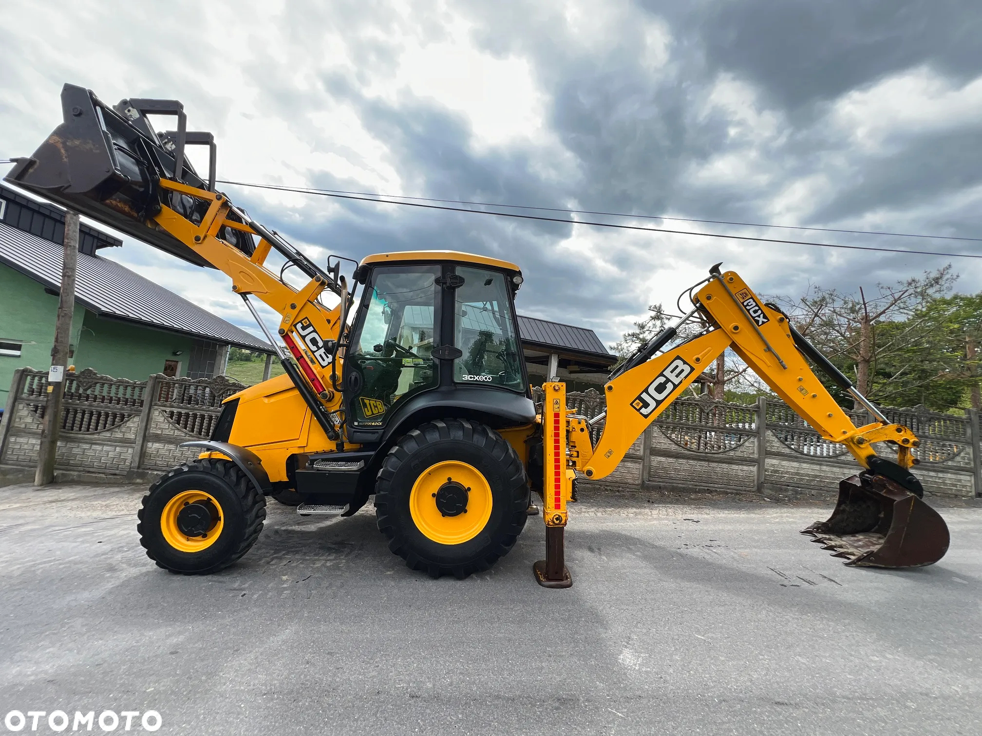 JCB 3 CX * Koparko Ładowarka JCB 3CX * Powershift * Torquelock * Stan PERFEKCYJNY * - 14