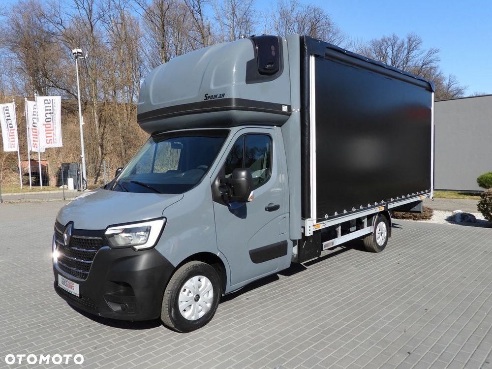 Renault MASTER PLANDEKA 10 PALET WEBASTO TEMPOMAT LEDY PNEUMATYKA KLIMATYZACJA  165KM - 7