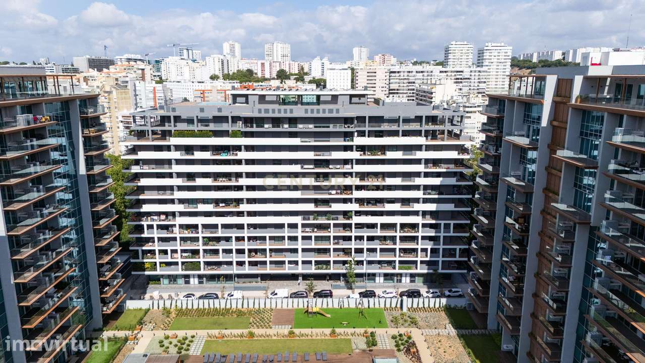 Exclusivo T3 no Terraces Mirear com Varanda, Piscina, Ginásio e Sauna - Grande imagem: 3/41