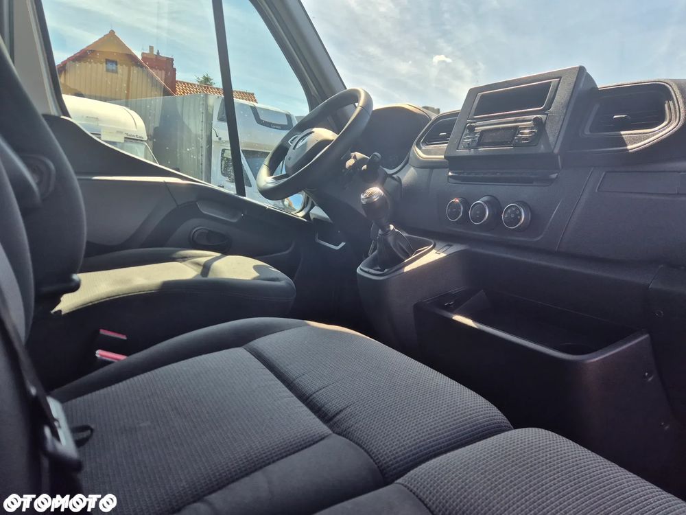 Renault MASTER FIRANA PLANDEKA 12EP 2.3 165KM SERWIS ASO BEZWYPADKOWY ZADBANY 2022 PODUSZKI FV23% REG. WYSOKOŚCI LED - 16
