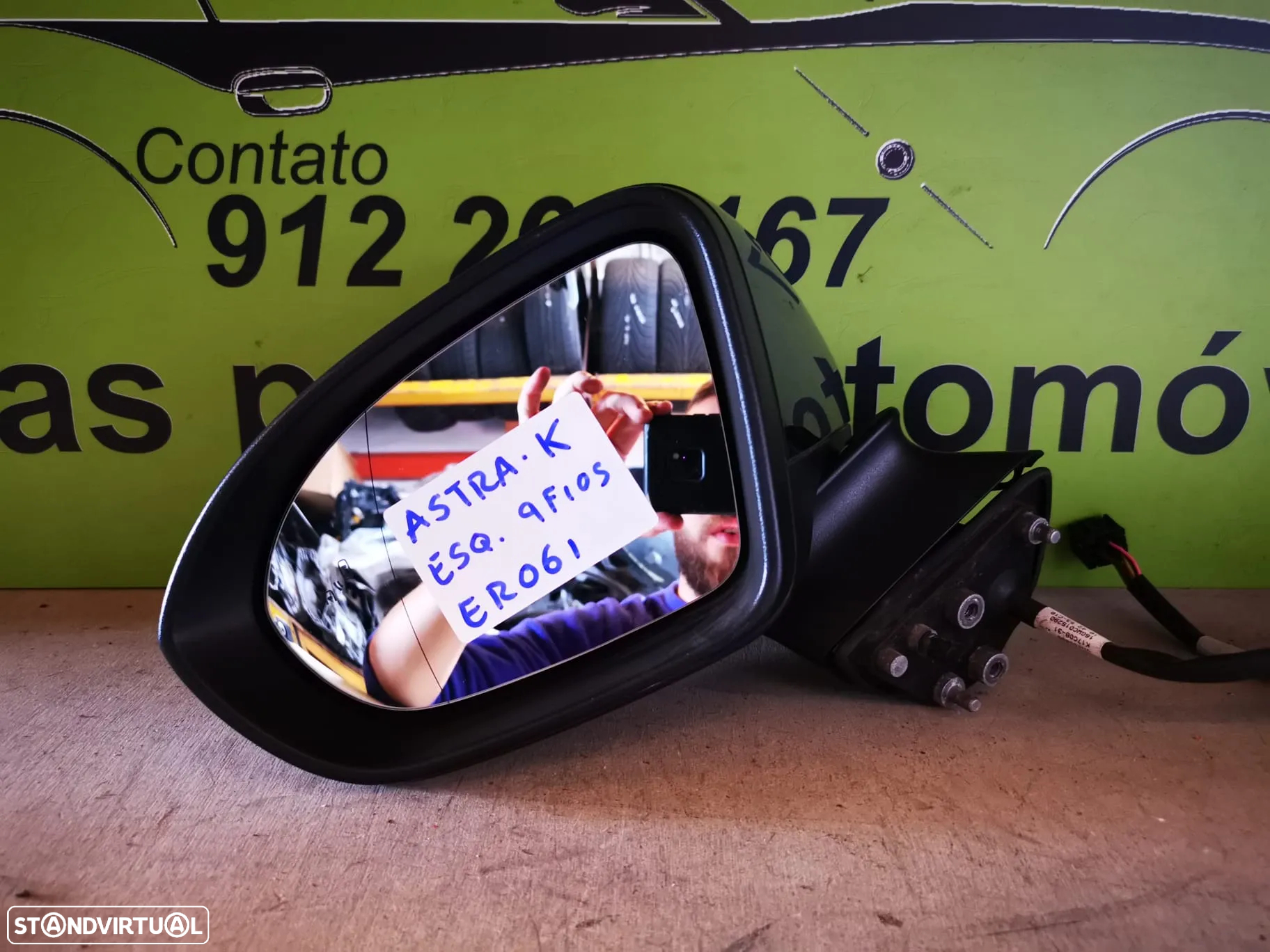 OPEL ASTRA K RETROVISOR ESQUERDO - ER061 - 6