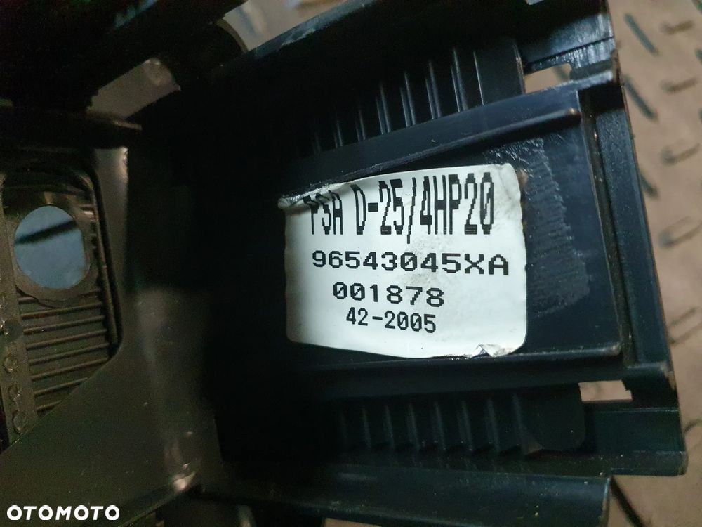 PEUGEOT 407 RAMKA DRĄŻKA ZMIANY BIEGÓW 96543045XA EUROPA - 4