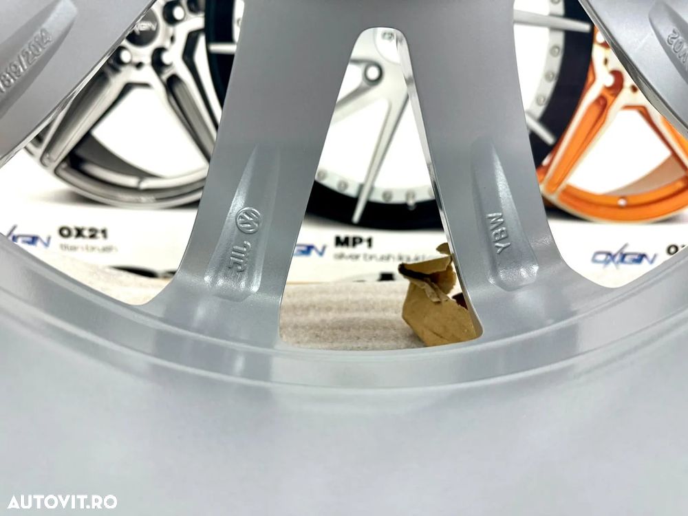 Jante aliaj originale Vw Golf 6, Golf 7, Golf 8, EGolf, Tiguan, T-roc, Touran, Passat, noi, 17 inch - 5