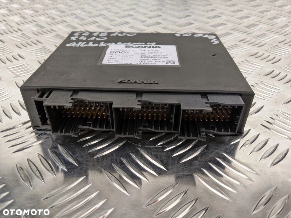 KOORDYNATOR ECU COO7 SCANIA R EURO 6 - 1