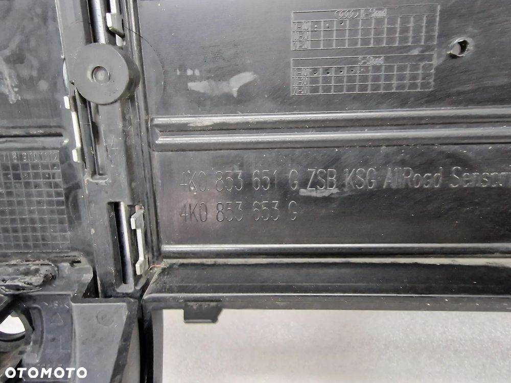 AUDI A6 C8 ALLROAD 4K0 18- ATRAPA / GRILL PRZEDNI PRZÓD , NR 4K0853651G / 4K0853653G , NR AUKCJI GL39 - 23