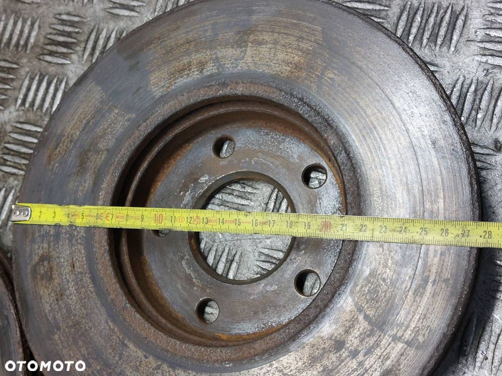 TARCZE HAMULCOWE PRZÓD KLOCKI ZACISKI FORD TRANSIT CONNECT I 1.8 TDCI - 4