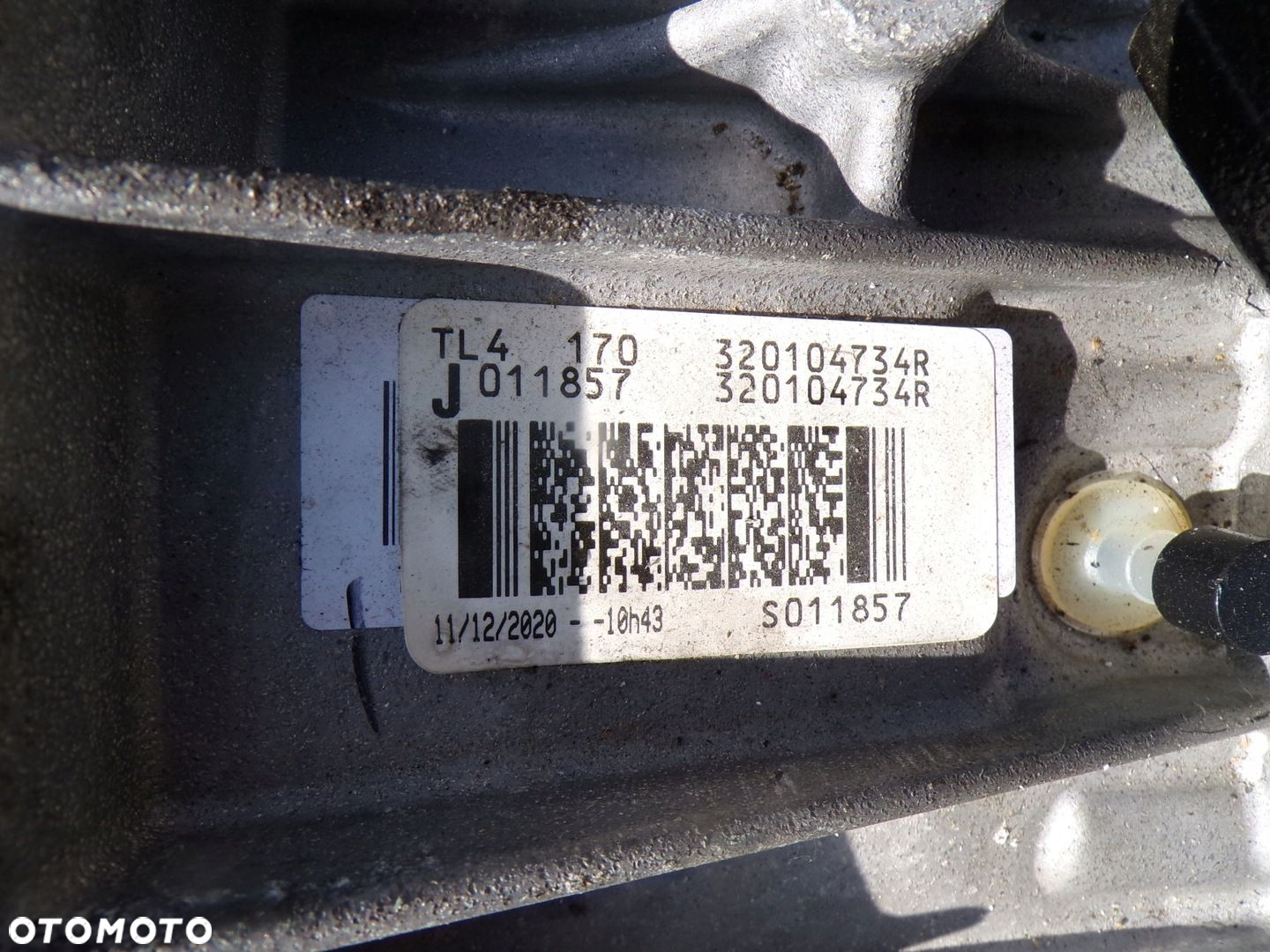 SKRZYNIA BIEGÓW NISSAN QASHQAI 1.3 DIG-T TL 4170 320104734R - 5