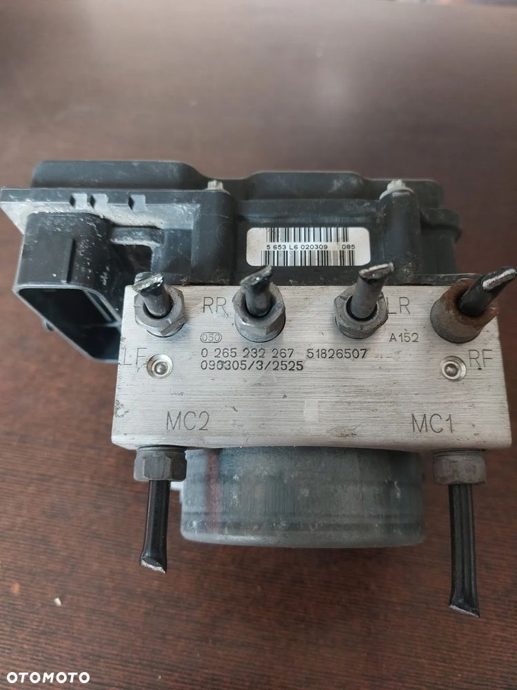 Pompa hamulcowa ABS Fiat Grande Punto 0265232267,51826507, - 1
