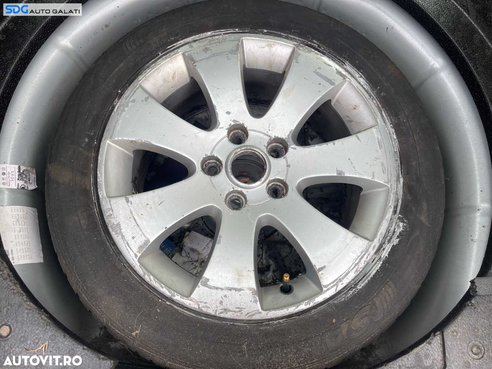 Roata Janta Rezerva Aliaj SPECTRUM 205 55 16 R16 5x112 Volkswagen Golf 5 2004 - 2008 Cod 3T0601025 rrsdg10 - 4
