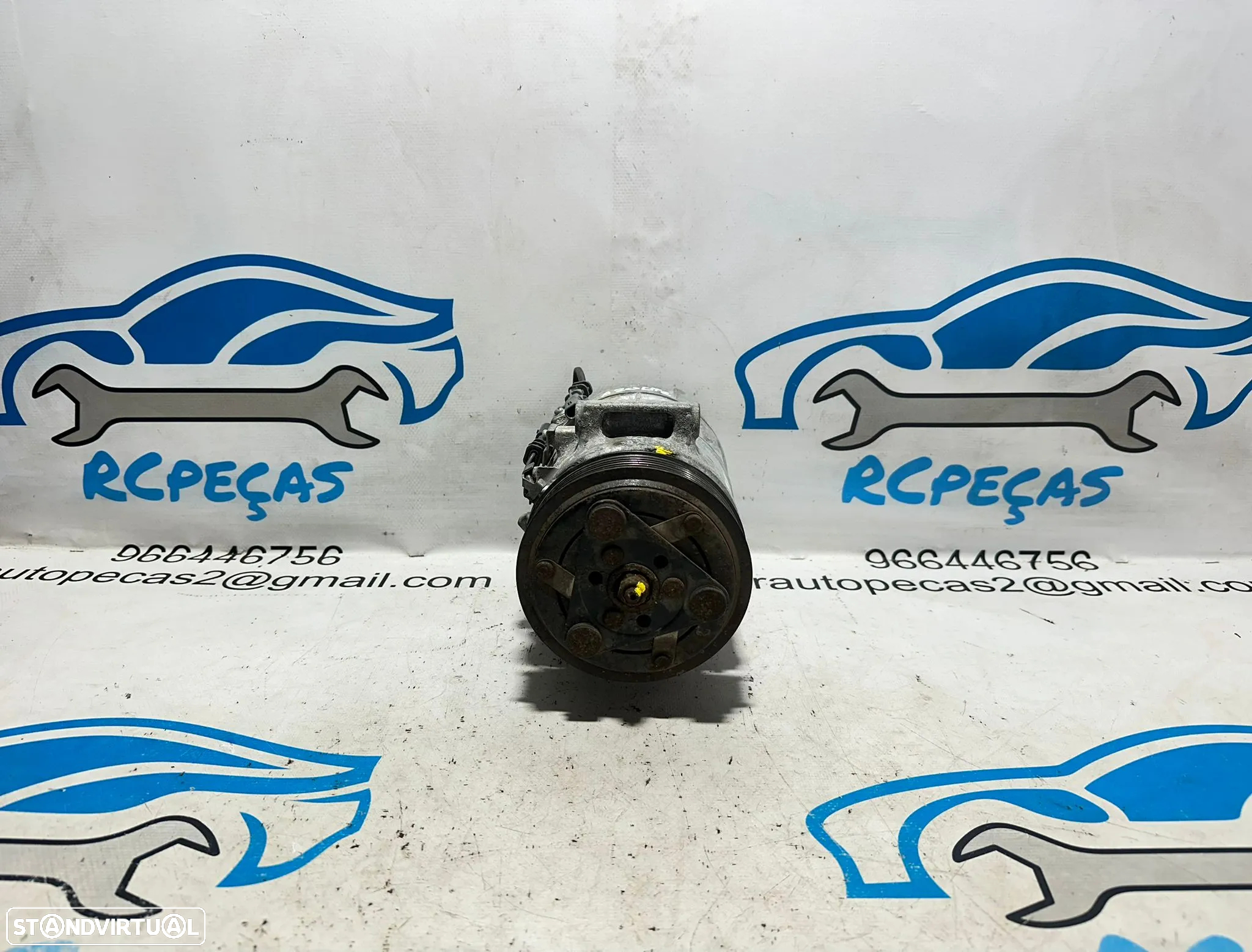 .Compressor AC Ar Condicionado GM Opel Insignia A 2.0 CDTi A20DTE SANDEN - 2