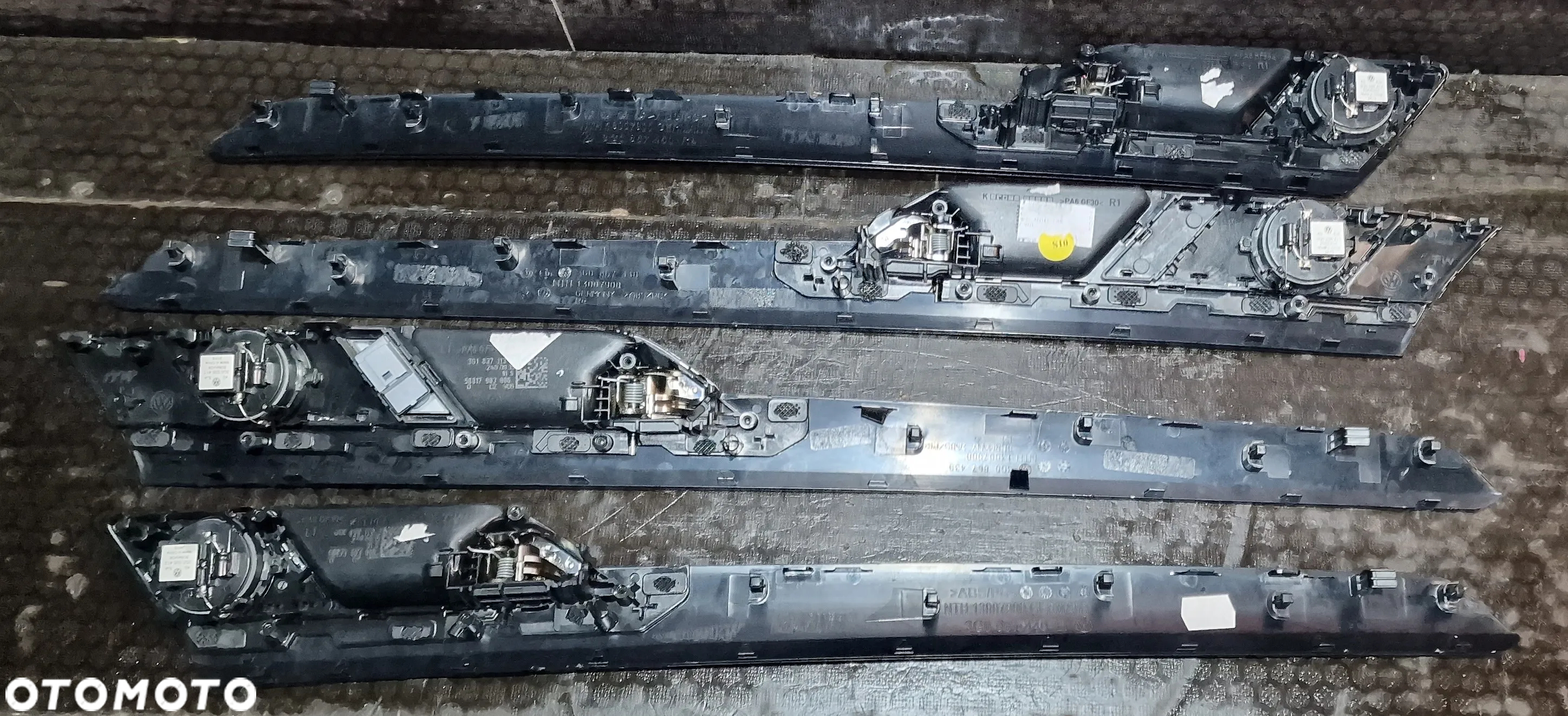DEKORY LISTWY OZDOBNE DRZWI VW PASSAT B8 3G0867449 3G0867439 3G0867440 3G0867450 - 12