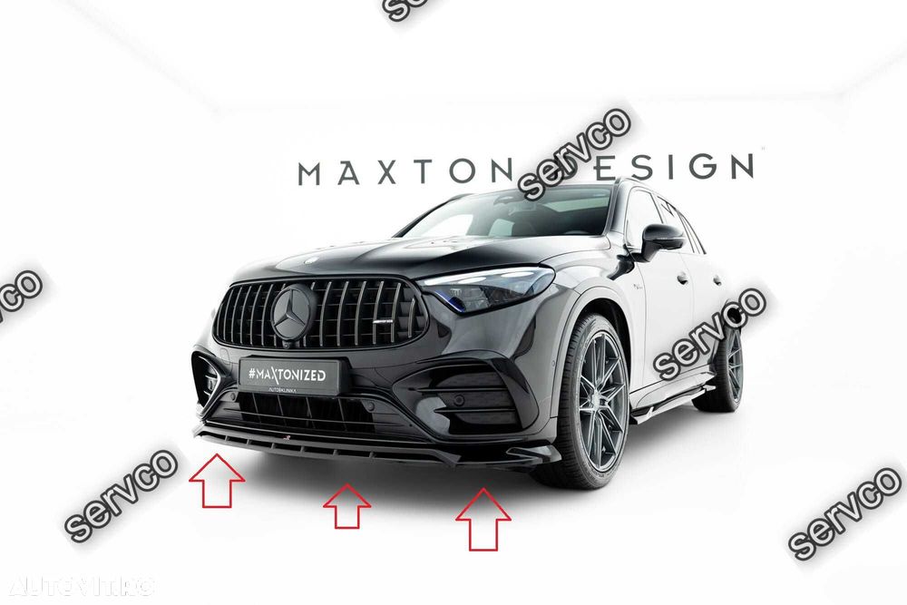 Prelungire bara fata Mercedes GLC X254 43 AMG 2022- v2 - Maxton Design - 3