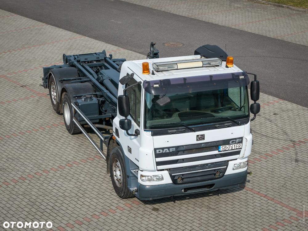 DAF FAN 75 6×2, hakowiec, sprzedaż, wynajem, gwarancja, serwis - 5