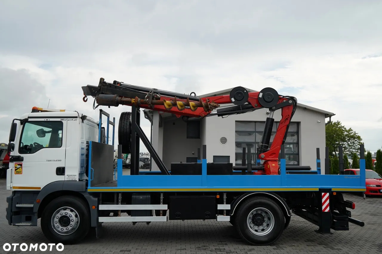 MAN TGM 15 .290 / HDS HC 190 + WIERTŁO 2 mb / WIERTNICA / STEROWANIE RADIOWE / EURO 6 /  MANUAL / 2019 ROK - 5
