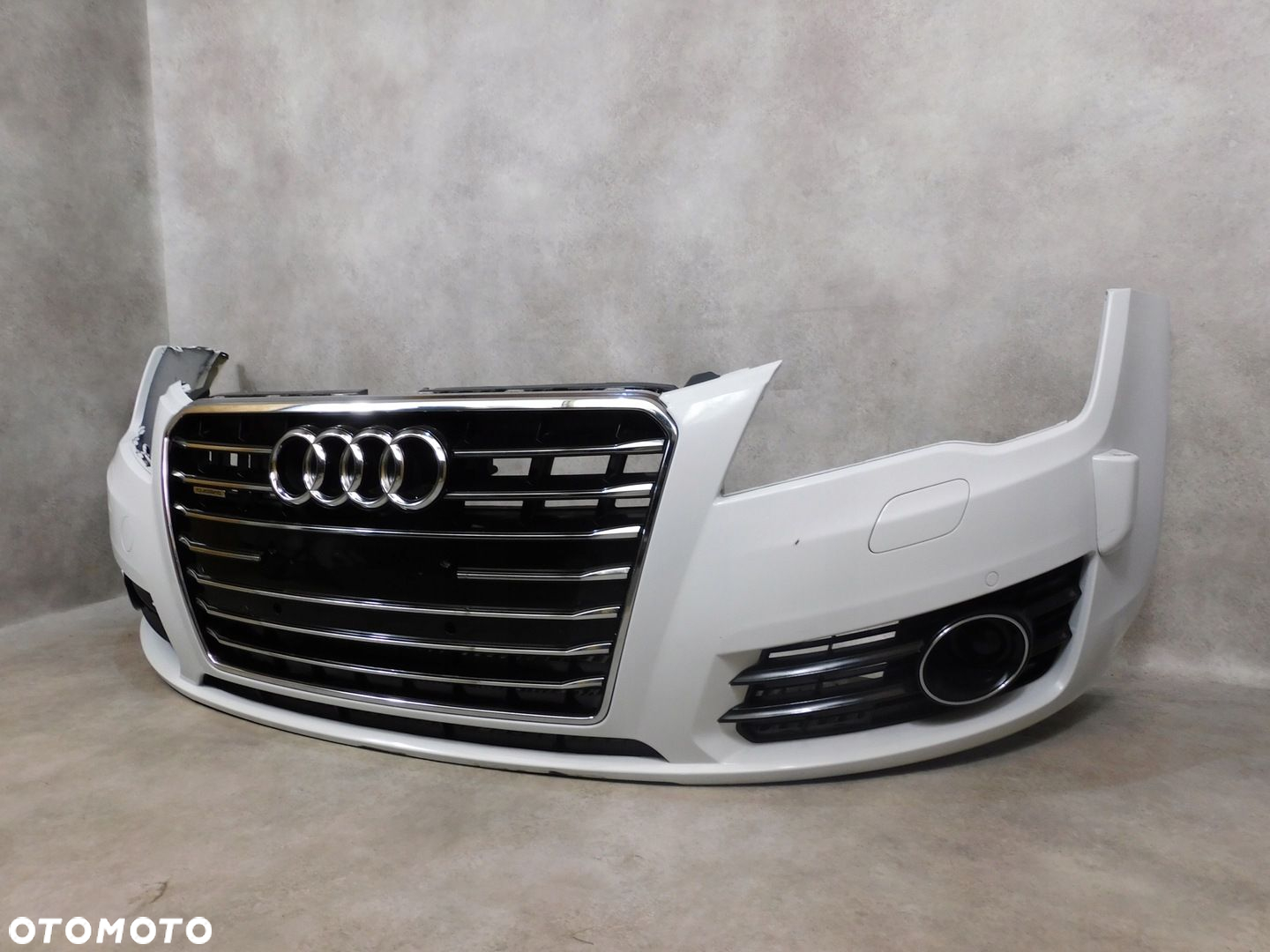 AUDI A7 C7 4G8 ZDERZAK PRZÓD PRZEDNI KOMPLETNY - 4