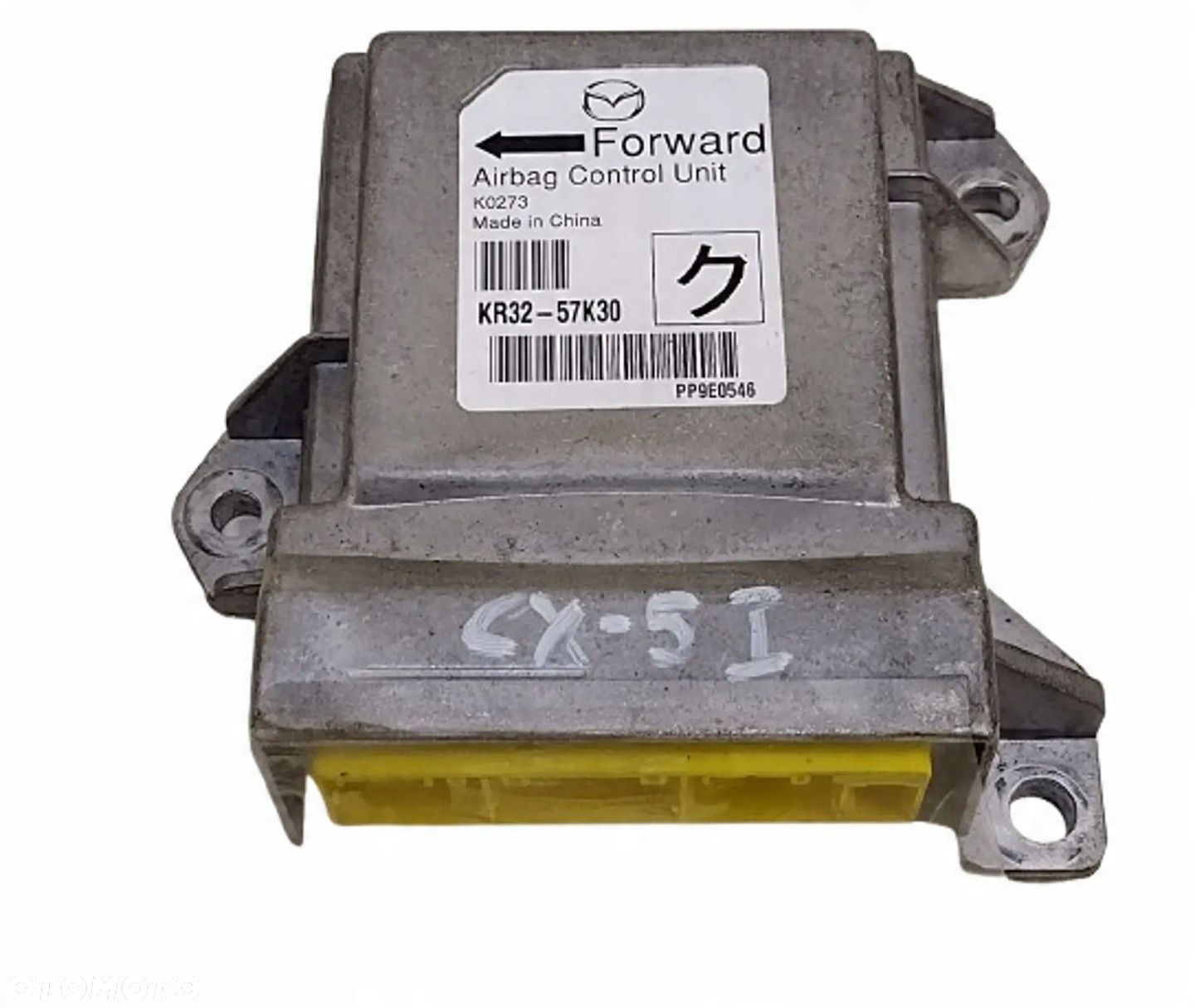 MAZDA CX-5 1 I 12-17 MODUŁ SENSOR AIRBAG PODUSZEK POWIETRZNYCH KE32-57K30 - 1