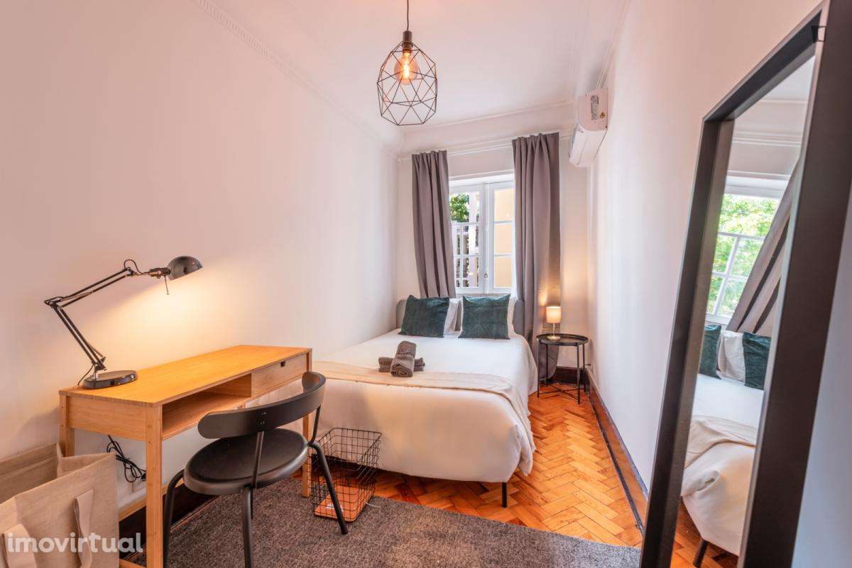 Quarto - localizado em Picoas Lisbon - Grande imagem: 3/13