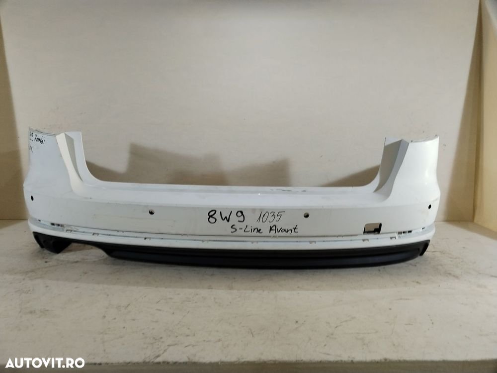 Bara spate Audi A4 B9, combi, S-Line, 2017, 2018, 2019, 2020, 8W9807511M - 2